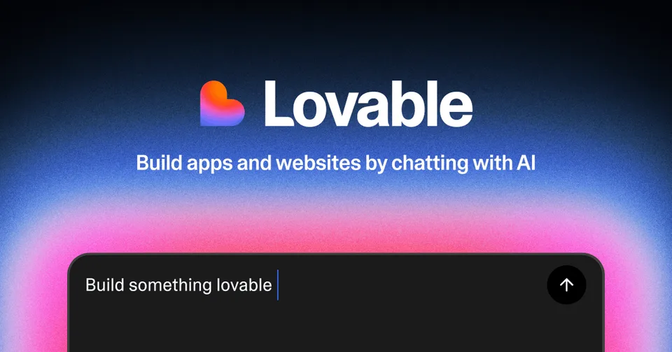 The OG share card from Lovable, the recognized builder tool